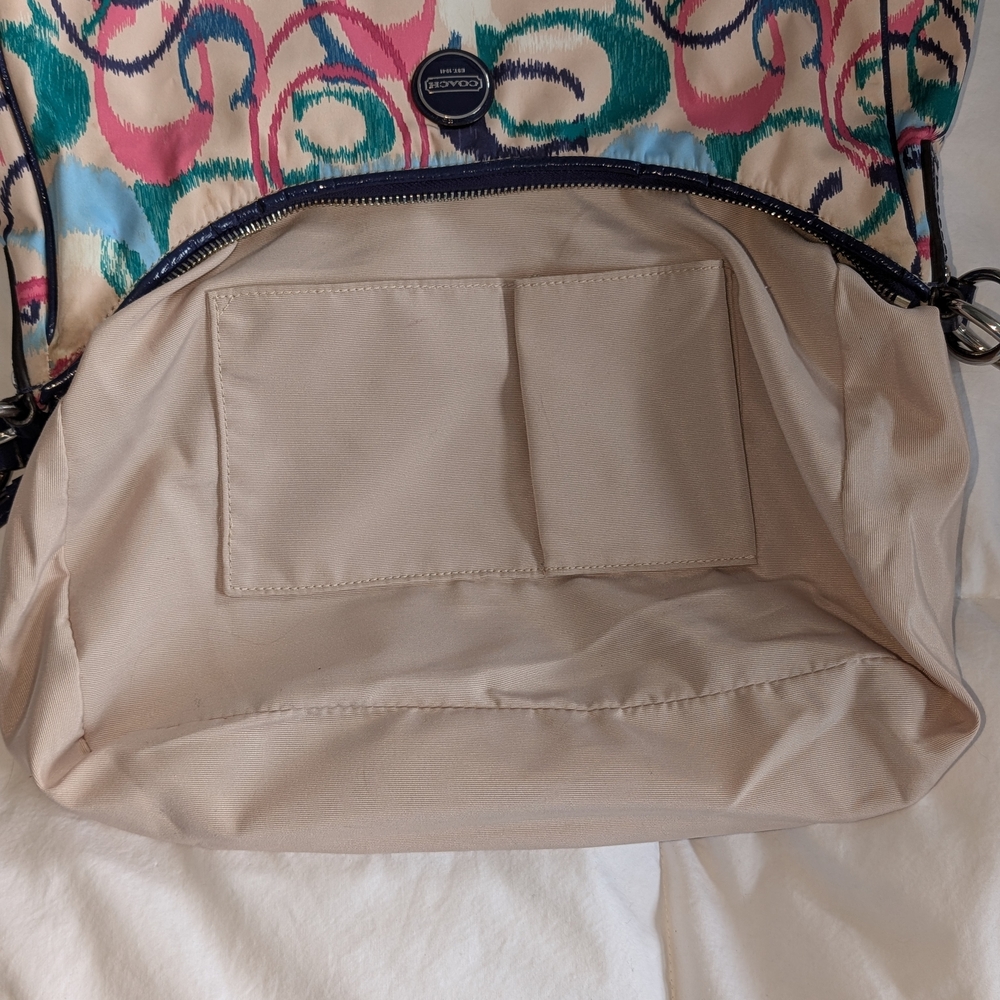 Coach Ikat Scribble Multicolor Hobo Bag - Picture 10 of 11